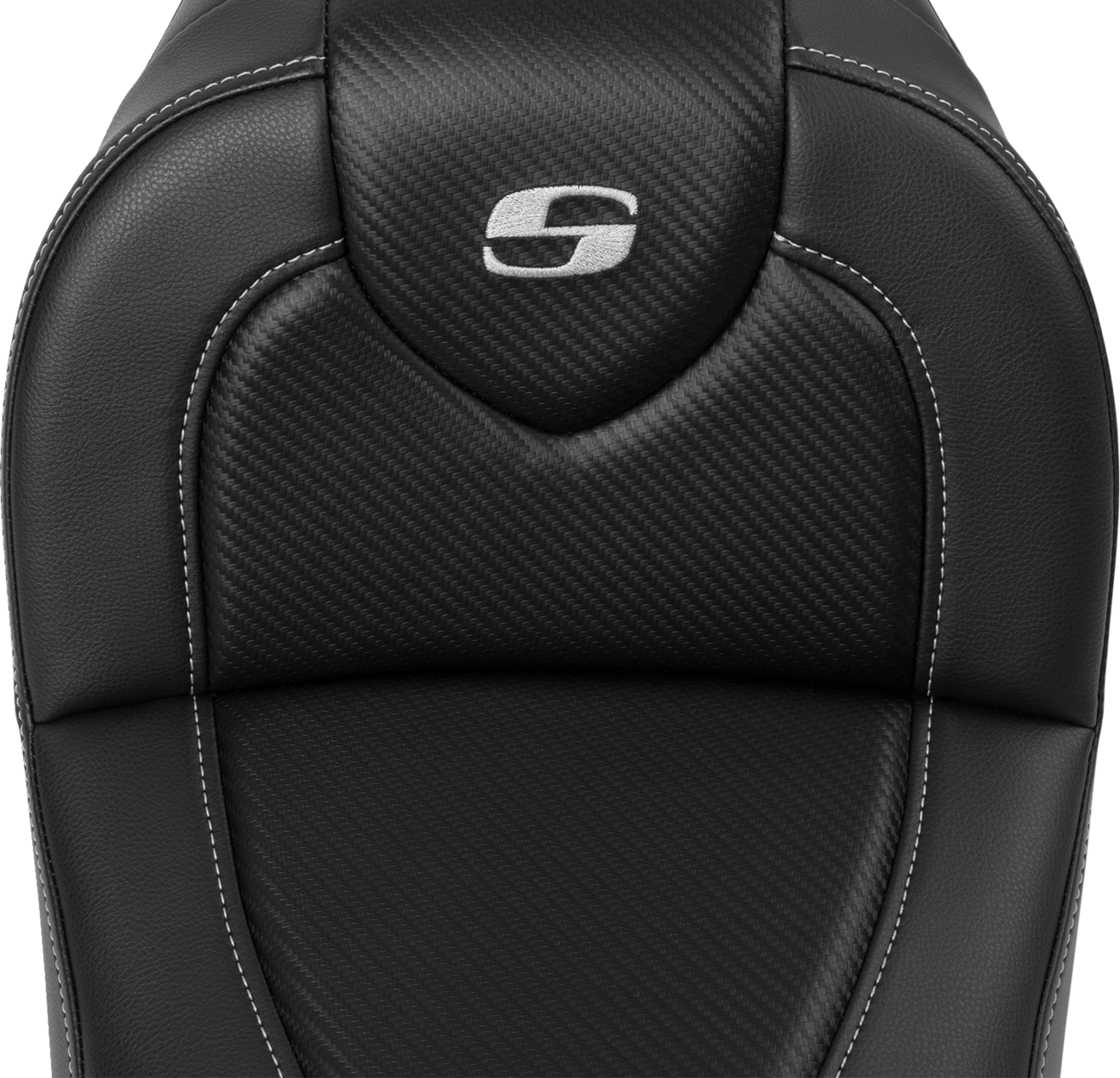 SADDLEMEN RoadSofa™ - Carbon Fiber - without Driver Backrest - FXDWG '04-'05 804-05-185 — image 3