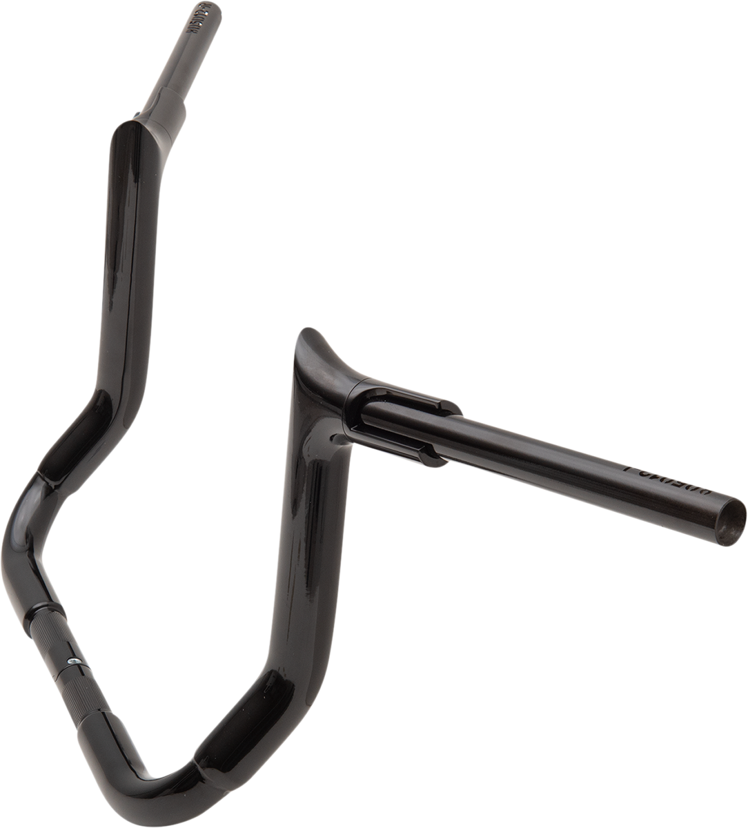 FAT BAGGERS INC. 1-1/2" EZ Install Pointed Top Handlebar - 12" - Black 805012-B — image 2
