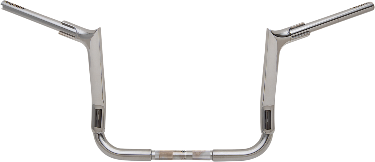 FAT BAGGERS INC. 1-1/2" EZ Install Pointed Top Handlebar - 12" - Chrome 805012 — image 1