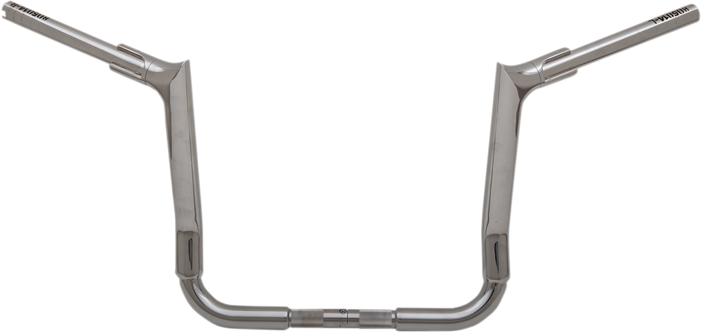 FAT BAGGERS INC. 1-1/2" EZ Install Pointed Top Handlebar - 14" - Chrome 805014 — image 1