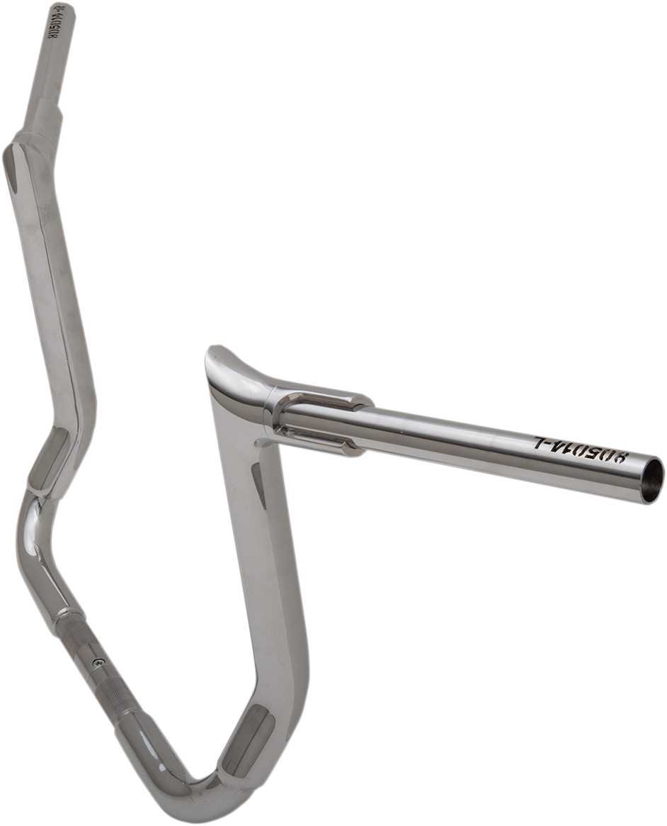 FAT BAGGERS INC. 1-1/2" EZ Install Pointed Top Handlebar - 14" - Chrome 805014 — image 3