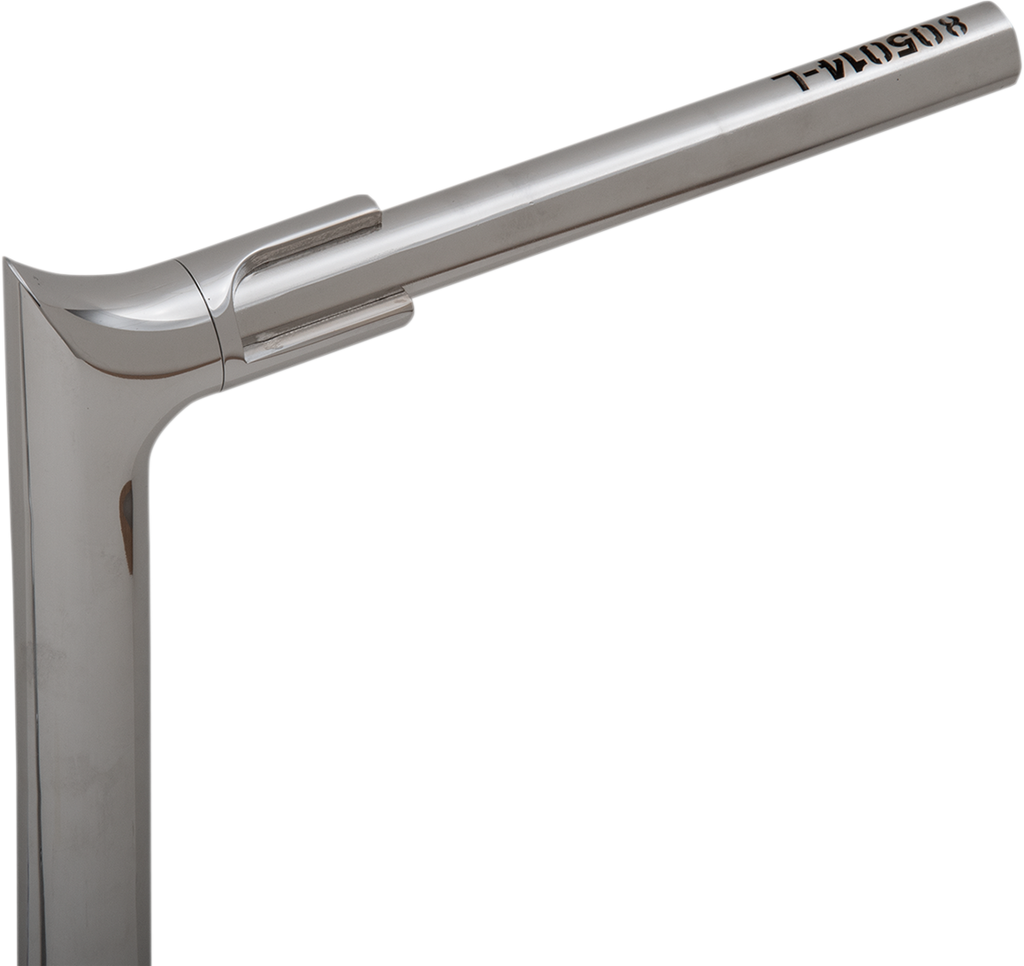 FAT BAGGERS INC. 1-1/2" EZ Install Pointed Top Handlebar - 14" - Chrome 805014 — image 4