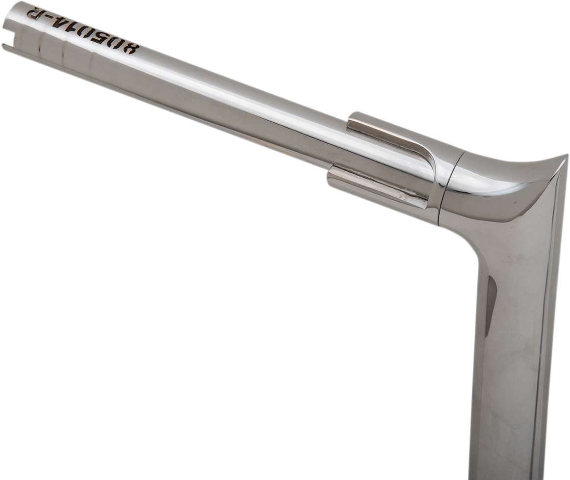 FAT BAGGERS INC. 1-1/2" EZ Install Pointed Top Handlebar - 14" - Chrome 805014 — image 5
