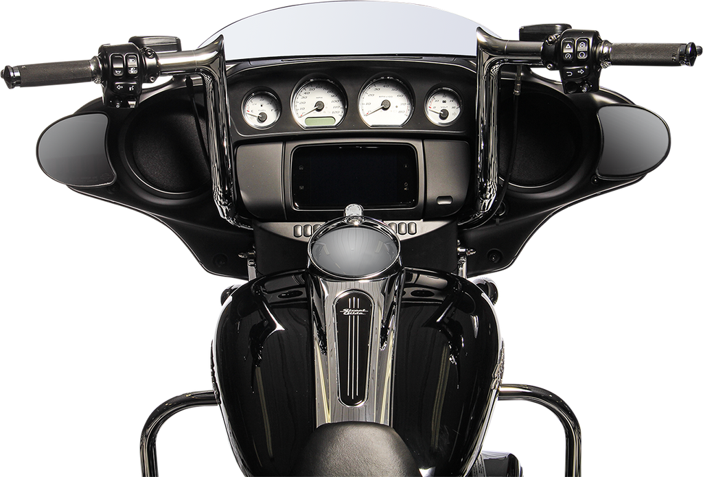 FAT BAGGERS INC. 1-1/2" EZ Install Pointed Top Handlebar - 14" - Chrome 805014 — image 7