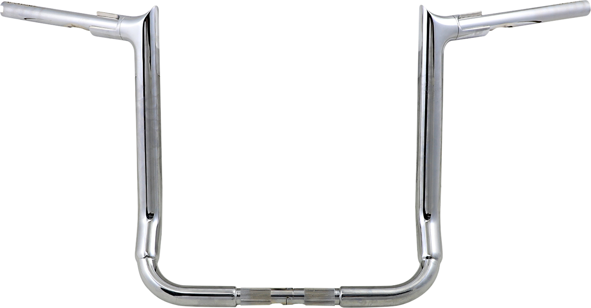 FAT BAGGERS INC. 1-1/2" EZ Install Pointed Top Handlebar - 16" - Chrome 805016 — image 1