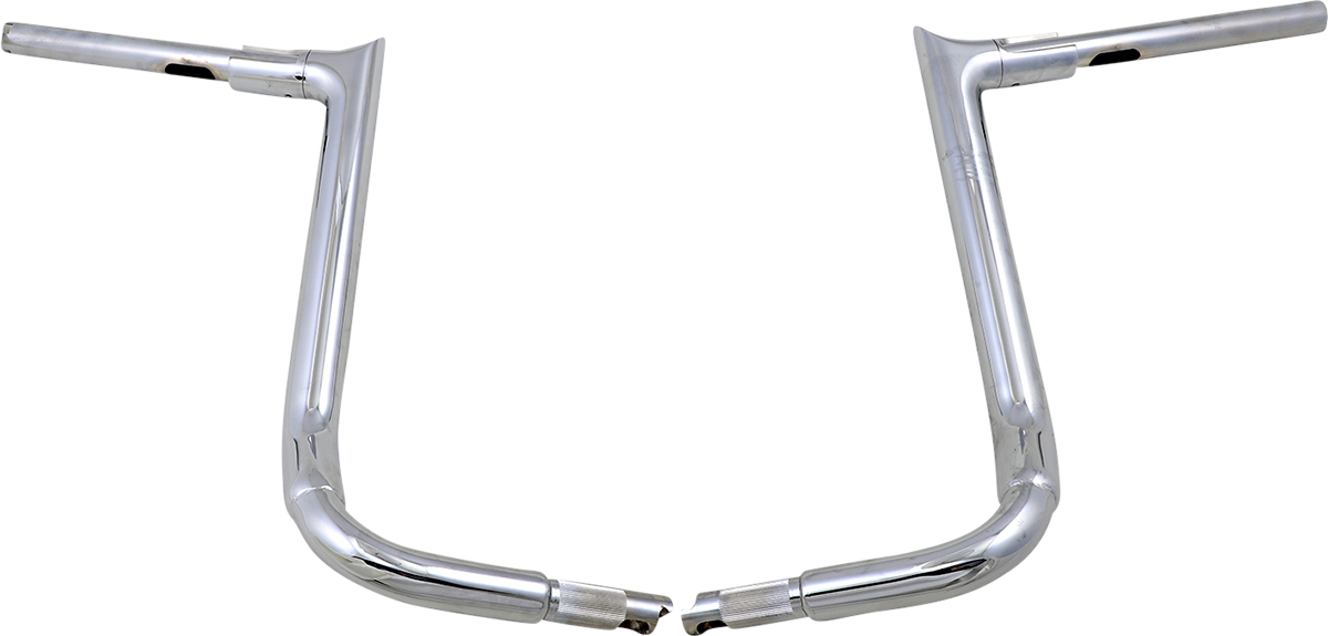 FAT BAGGERS INC. 1-1/2" EZ Install Pointed Top Handlebar - 16" - Chrome 805016 — image 2
