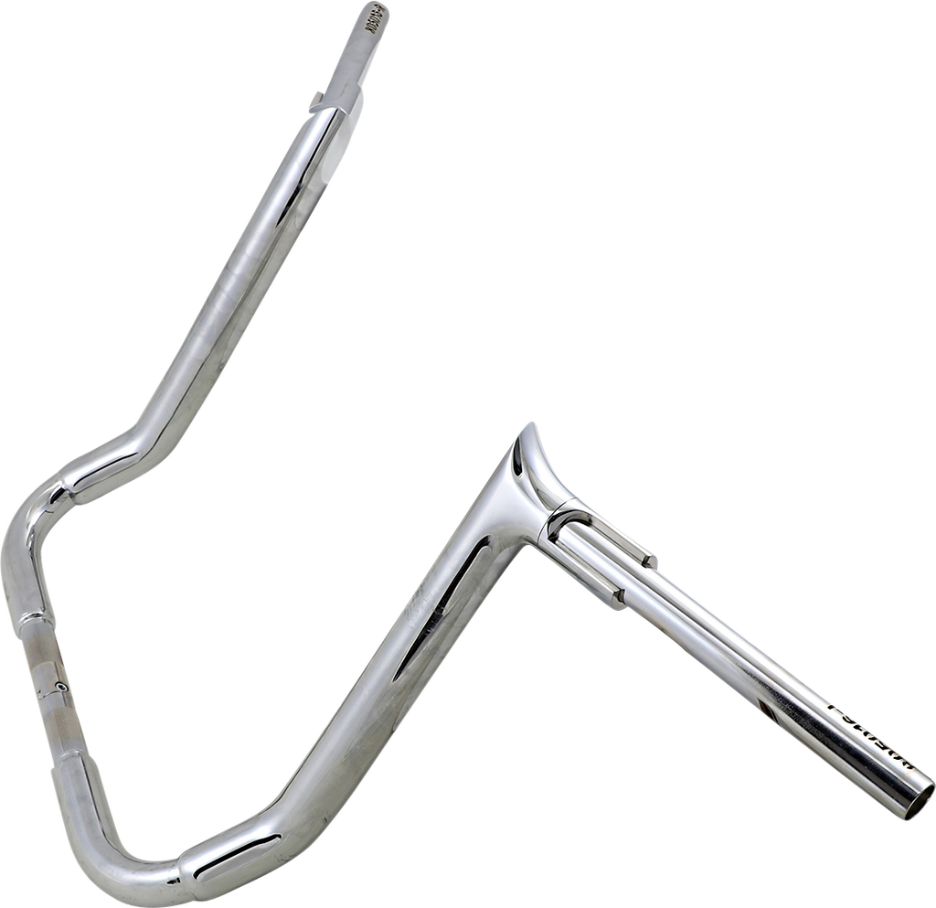 FAT BAGGERS INC. 1-1/2" EZ Install Pointed Top Handlebar - 16" - Chrome 805016 — image 3