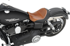 SADDLEMEN Seat - Renegade™ Lariat Solo - Smooth - Brown - Dyna 806-04-0041B — image 2