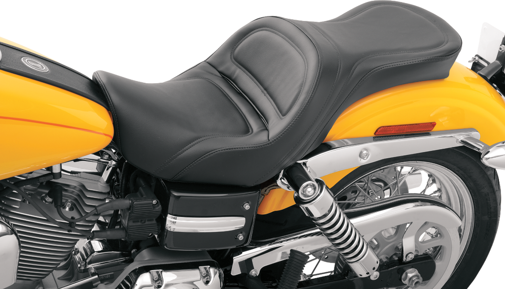 SADDLEMEN Seat - Explorer™ - Without Backrest - Stitched - Black - Dyna '06-'17 806-04-0291 — image 2