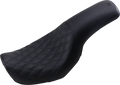 SADDLEMEN Profiler Seat - Front Lattice/Rear Smooth - Black - FL/FX '06-'17 806-04-149 — image 1