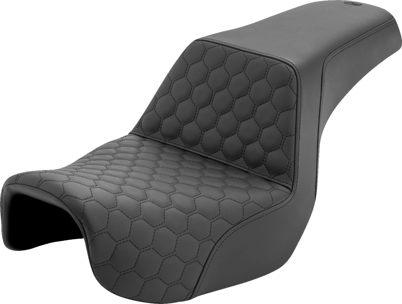 SADDLEMEN Step-Up Seat - Honeycomb - Dyna '06-'17 806-04-177 — image 1