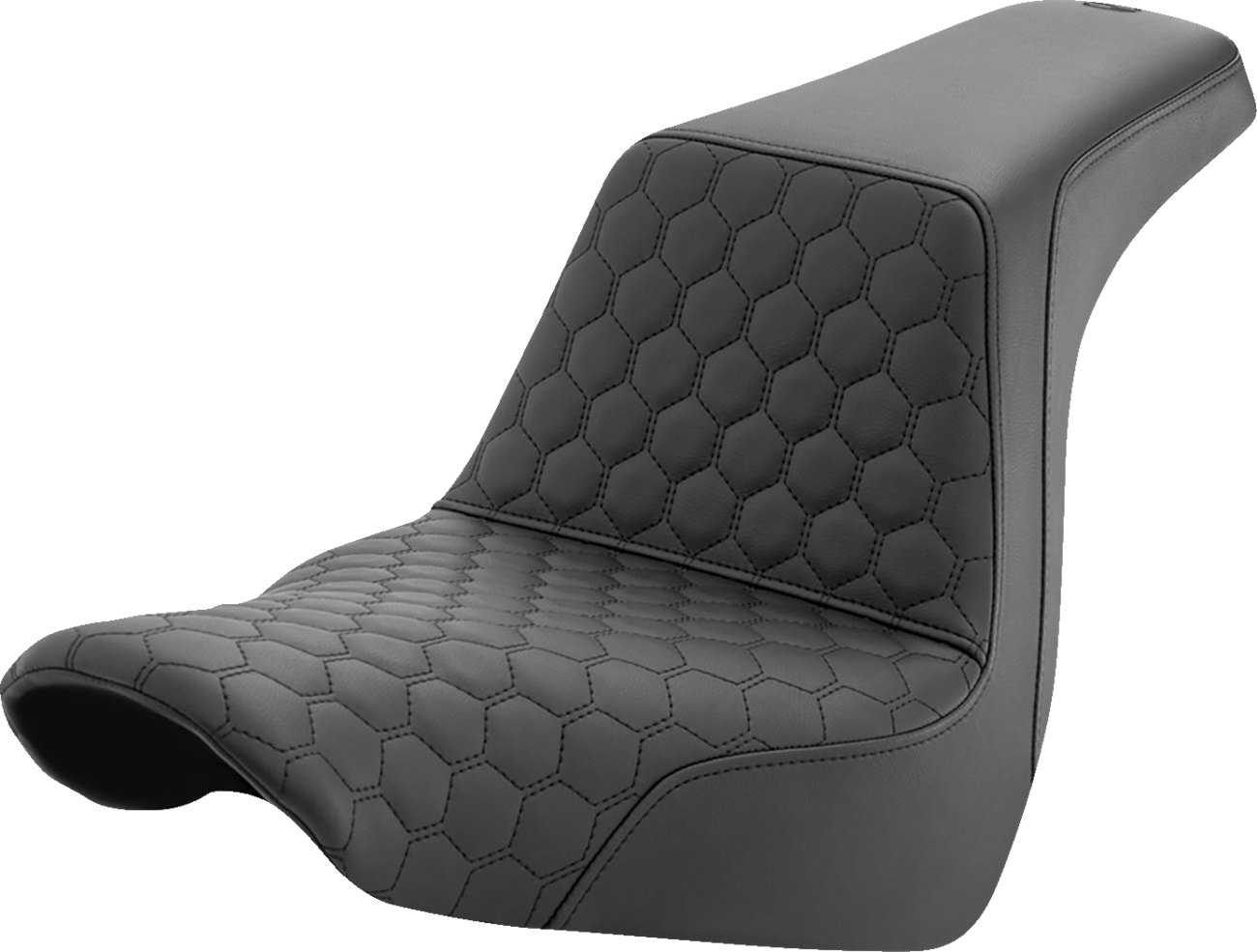 SADDLEMEN Step-Up Seat - Honeycomb - Dyna '06-'17 806-04-177 — image 2