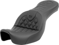 SADDLEMEN Roadsofa™ Seat - Lattice Stitch - without Backrest - FXD '06-'17 806-04-182 — image 1