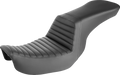 SADDLEMEN Step-Up Seat - Front Tuck-n-Roll - Black - Dyna 806-04-191 — image 1