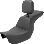 SADDLEMEN Tour Step-Up Seat - Rider Backrest - Plain - Dyna '06-'17 806-04-194BR — image 1