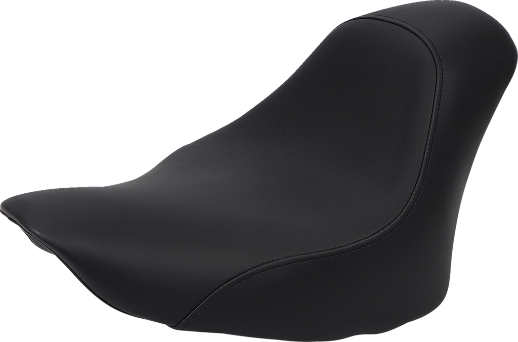 SADDLEMEN Renegade™ Solo Seat - Smooth - Black - Softail '06-'17 806-12-002 — image 1