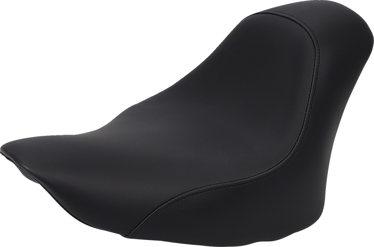 SADDLEMEN Renegade™ Solo Seat - Smooth - Black - Softail '06-'17 806-12-002 — image 1