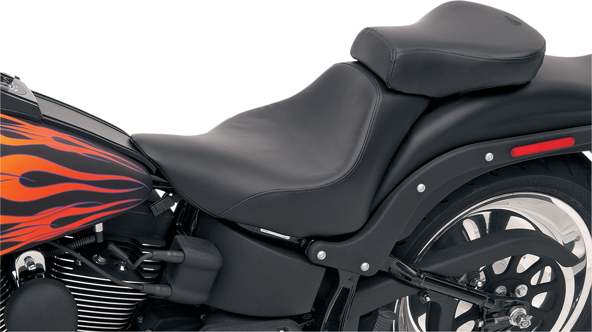 SADDLEMEN Renegade™ Solo Seat - Smooth - Black - Softail '06-'17 806-12-002 — image 3