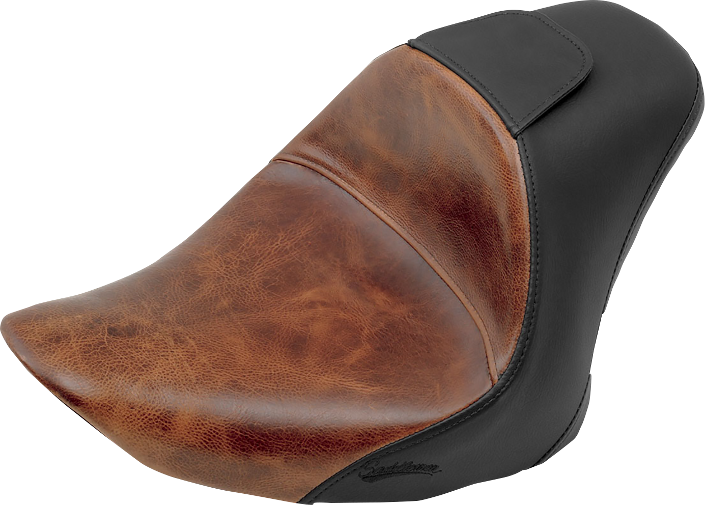 SADDLEMEN Lariat Seat - Softail '06-'17 806-12-0041B — image 1