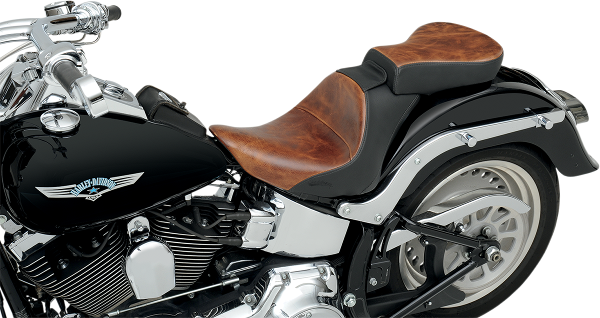 SADDLEMEN Lariat Seat - Softail '06-'17 806-12-0041B — image 2