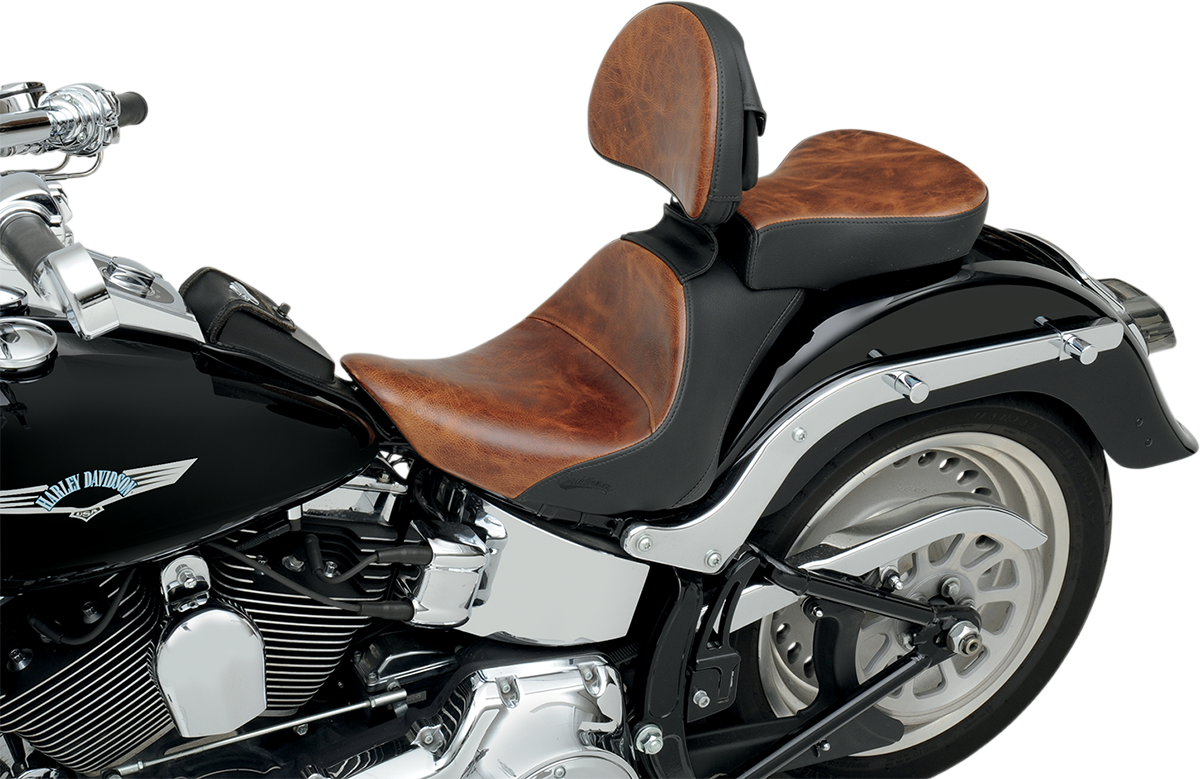 SADDLEMEN Lariat Seat - Softail '06-'17 806-12-0041B — image 4