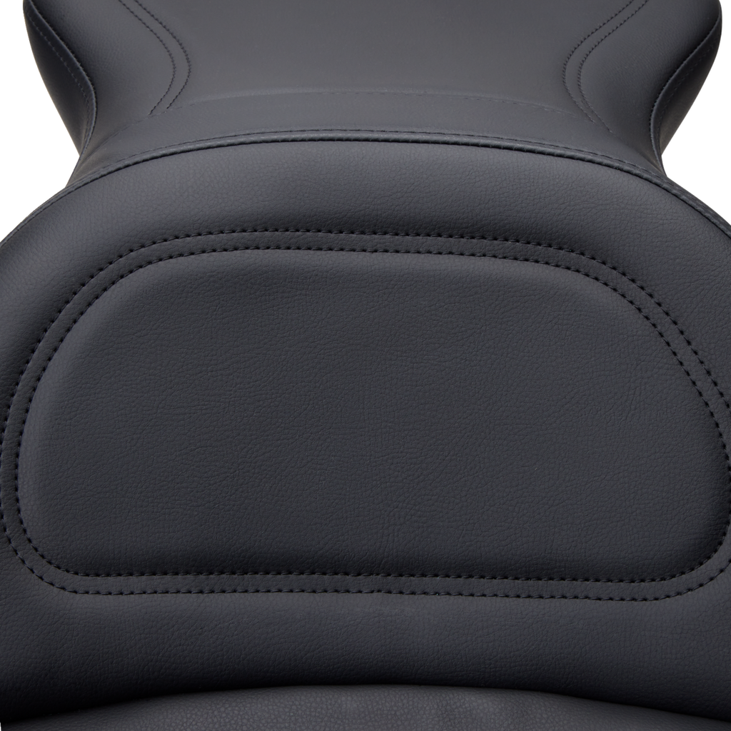 SADDLEMEN Seat - Explorer™ - Without Backrest - Stitched - Black - FLSTF '07-'17 806-12-0291 — image 3