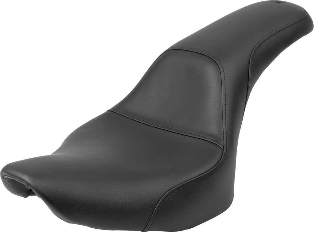 SADDLEMEN Seat - Profiler™ - Black - Smooth - FLSTF '07-'17 806-12-047 — image 1