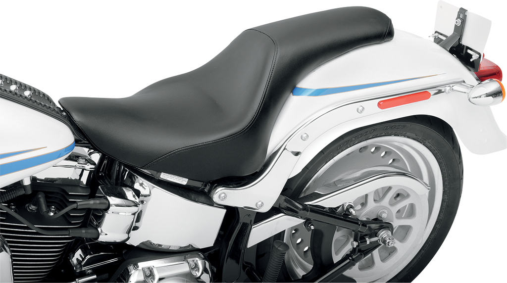 SADDLEMEN Seat - Profiler™ - Black - Smooth - FLSTF '07-'17 806-12-047 — image 3
