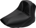 SADDLEMEN Dominator Solo Seat - w/o Backrest - Black w/ Gray Stitching - FLSTC/N '06-'17 806-15-0042 — image 1