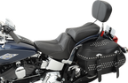 SADDLEMEN Dominator Solo Seat - w/o Backrest - Black w/ Gray Stitching - FLSTC/N '06-'17 806-15-0042 — image 5
