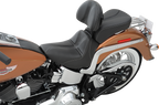 SADDLEMEN Dominator Solo Seat - w/o Backrest - Black w/ Gray Stitching - FLSTC/N '06-'17 806-15-0042 — image 7