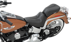 SADDLEMEN Dominator Solo Seat - w/o Backrest - Black w/ Gray Stitching - FLSTC/N '06-'17 806-15-0042 — image 8