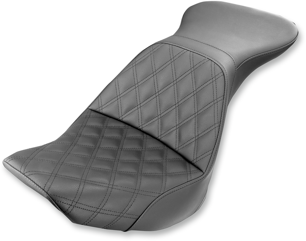 SADDLEMEN Explorer Seat - Lattice Stitched - FLSTN '06-'17 806-15-029LS — image 1