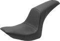 SADDLEMEN Profiler™ Basketweave Seat - Black - Softail '06-'17 806-23-147 — image 1