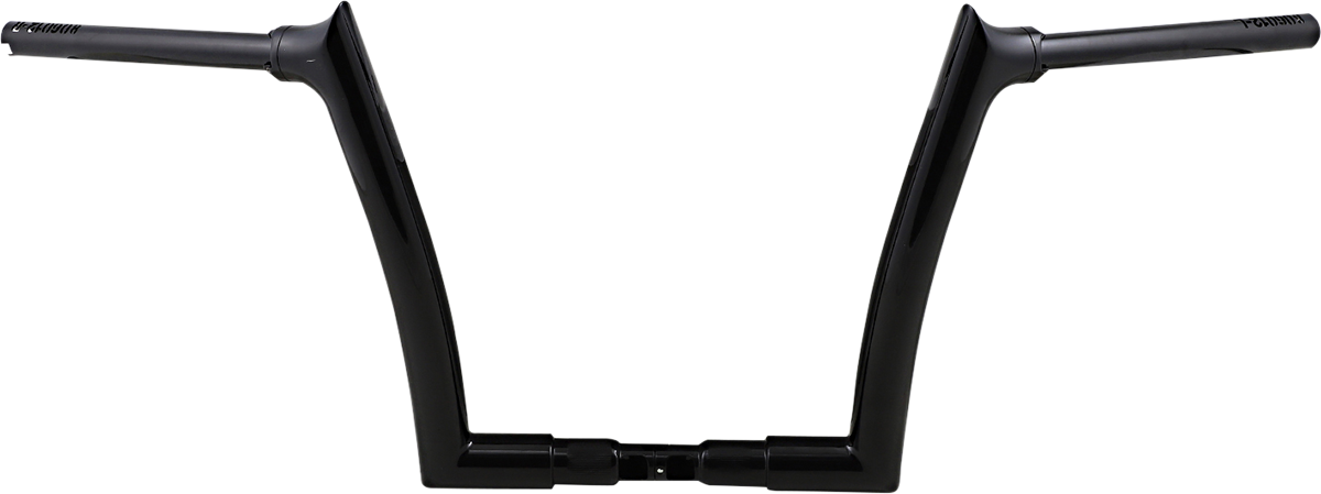 FAT BAGGERS INC. 1-1/2" EZ Install Pointed Top Handlebar - 12" - Black 806012-B — image 1