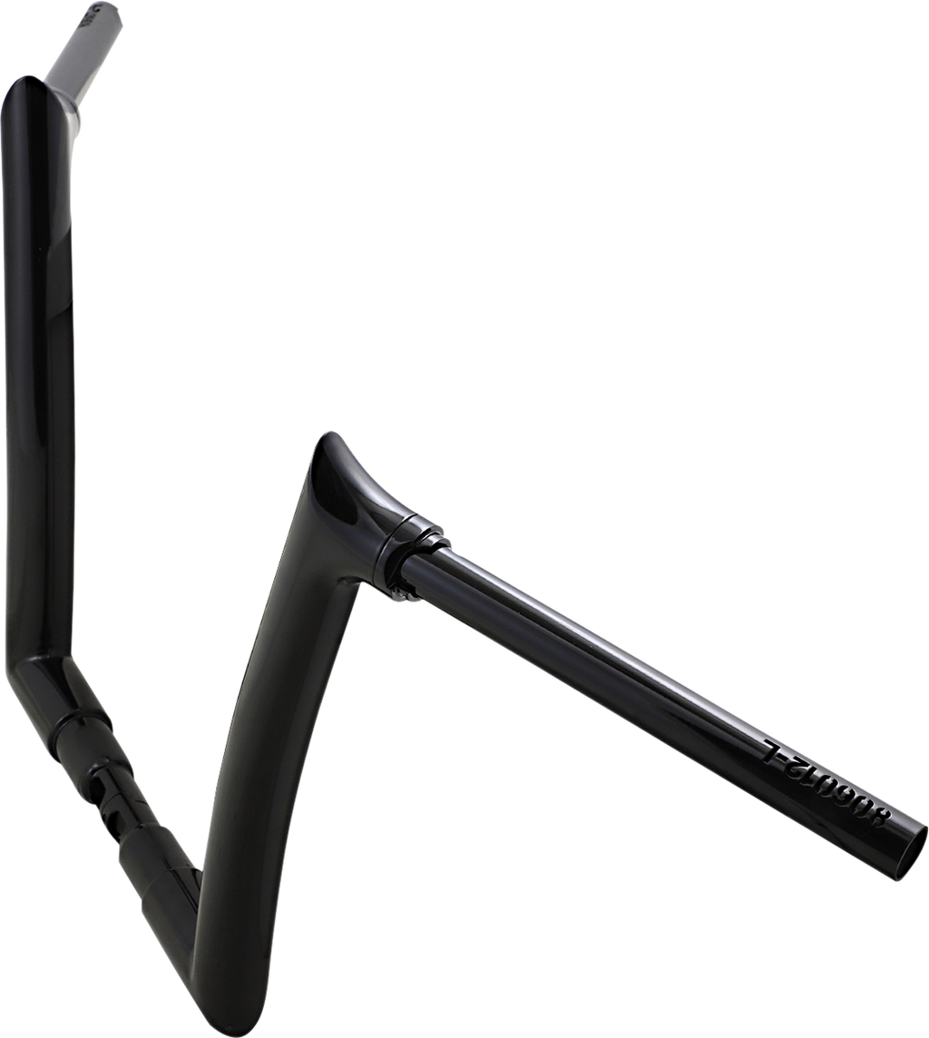 FAT BAGGERS INC. 1-1/2" EZ Install Pointed Top Handlebar - 12" - Black 806012-B — image 2