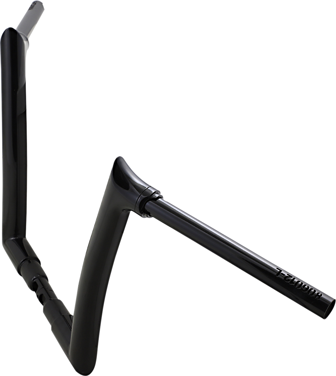 FAT BAGGERS INC. 1-1/2" EZ Install Pointed Top Handlebar - 12" - Black 806012-B — image 2
