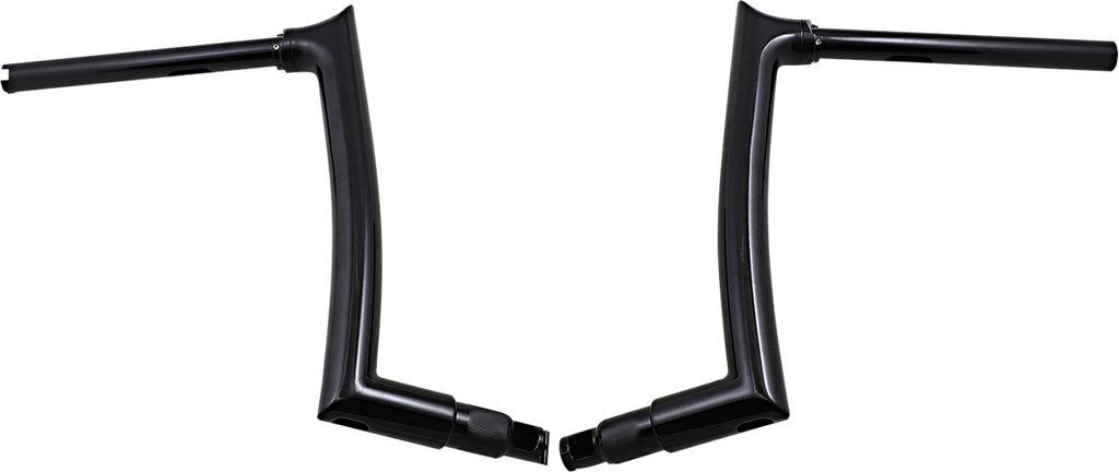 FAT BAGGERS INC. 1-1/2" EZ Install Pointed Top Handlebar - 12" - Black 806012-B — image 3
