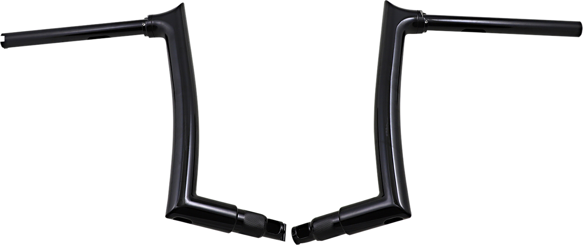 FAT BAGGERS INC. 1-1/2" EZ Install Pointed Top Handlebar - 12" - Black 806012-B — image 3