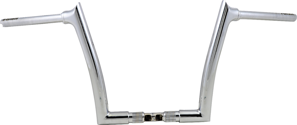 FAT BAGGERS INC. 1-1/2" EZ Install Pointed Top Handlebar - 12" - Chrome 806012 — image 1