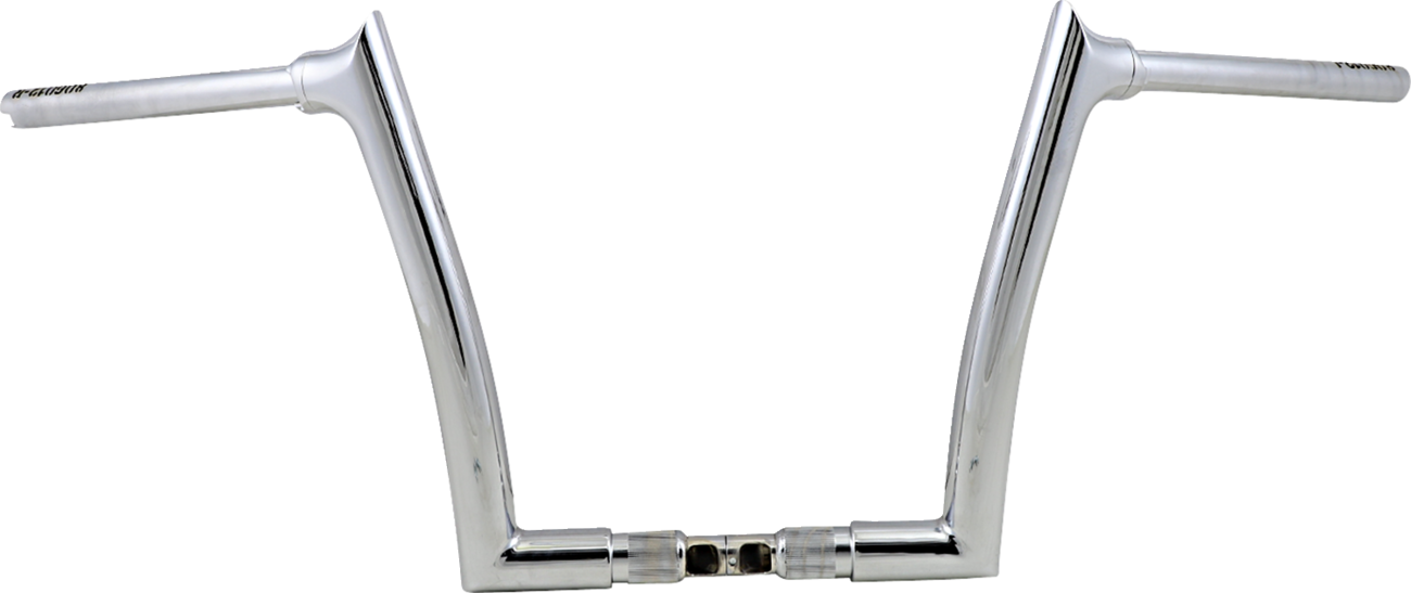 FAT BAGGERS INC. 1-1/2" EZ Install Pointed Top Handlebar - 12" - Chrome 806012 — image 1