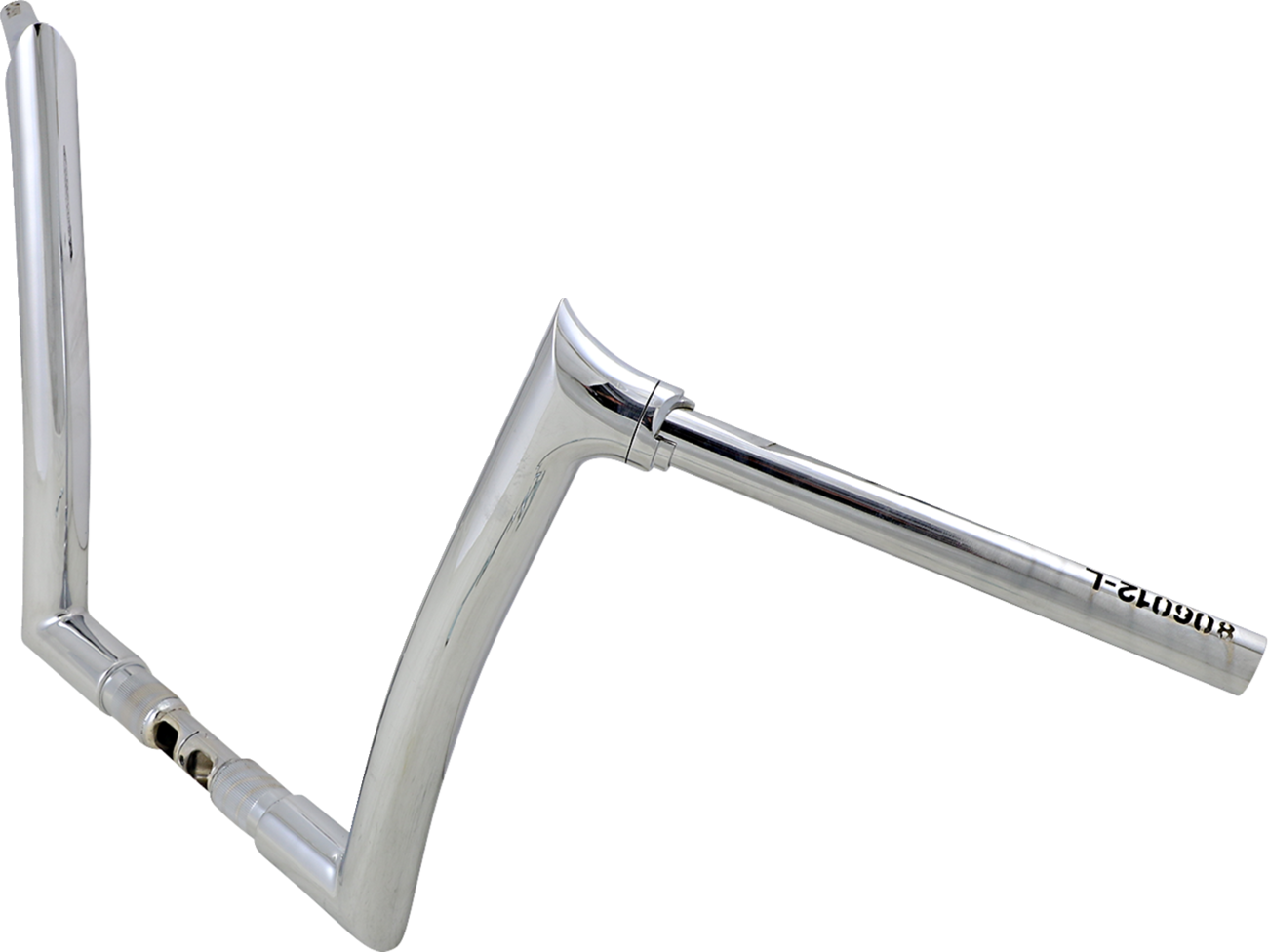 FAT BAGGERS INC. 1-1/2" EZ Install Pointed Top Handlebar - 12" - Chrome 806012 — image 3