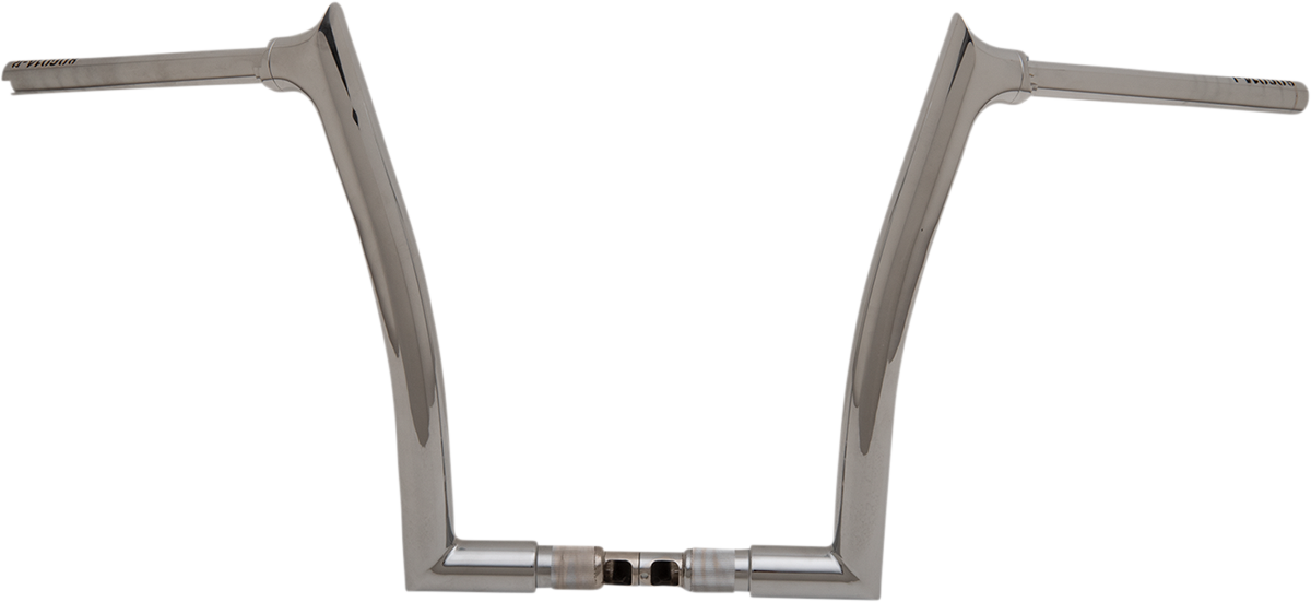 FAT BAGGERS INC. 1-1/2" EZ Install Pointed Top Handlebar - 14" - Chrome 806014 — image 1