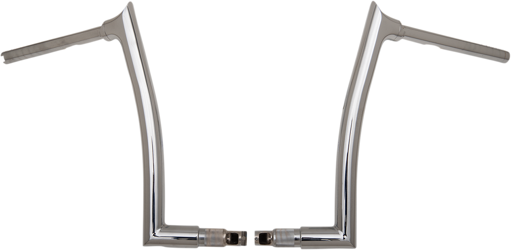 FAT BAGGERS INC. 1-1/2" EZ Install Pointed Top Handlebar - 14" - Chrome 806014 — image 2