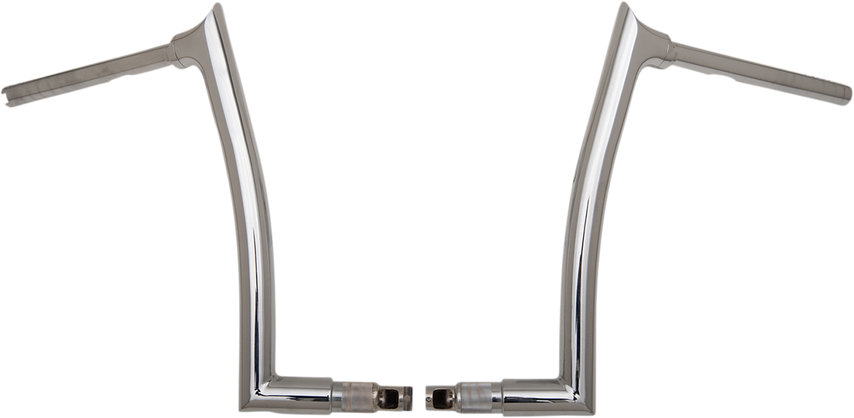 FAT BAGGERS INC. 1-1/2" EZ Install Pointed Top Handlebar - 14" - Chrome 806014 — image 2