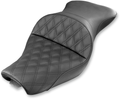 SADDLEMEN Explorer Seat - Lattice Stitched - 4.5 Gallon Tanks - XL '04-'20 807-03-029LS — image 1
