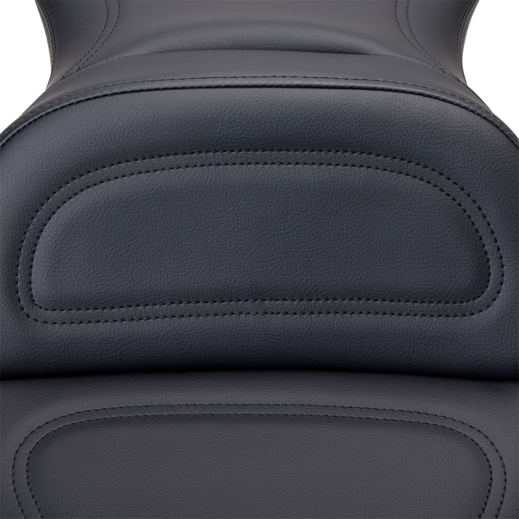 SADDLEMEN Seat - Explorer™ - With Backrest - Stitched - Black - XL '04-'20 807-03-030 — image 3