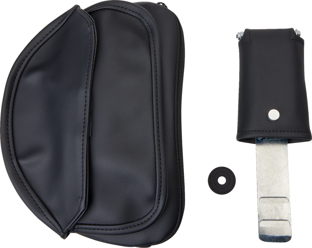 SADDLEMEN Seat - Explorer™ - With Backrest - Stitched - Black - XL '04-'20 807-03-030 — image 4