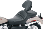 SADDLEMEN Seat - Explorer™ - With Backrest - Stitched - Black - XL '04-'20 807-03-030 — image 5