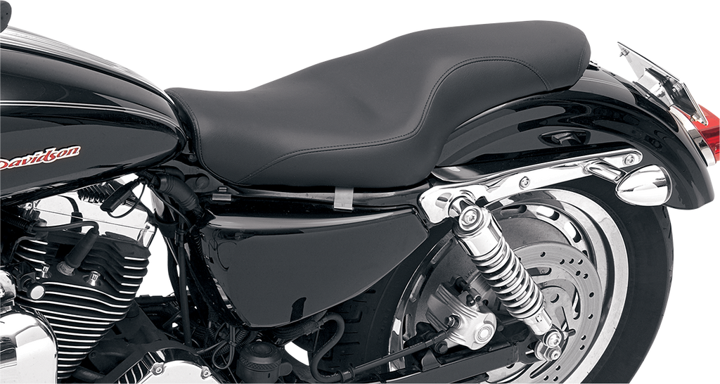 SADDLEMEN Seat - Profiler™ - Black - Smooth - Sportster '04-'20 807-03-047 — image 1